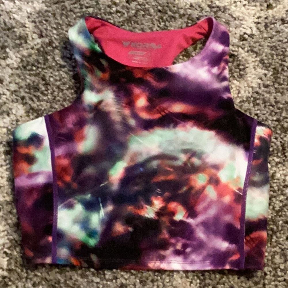Crop sports bra top